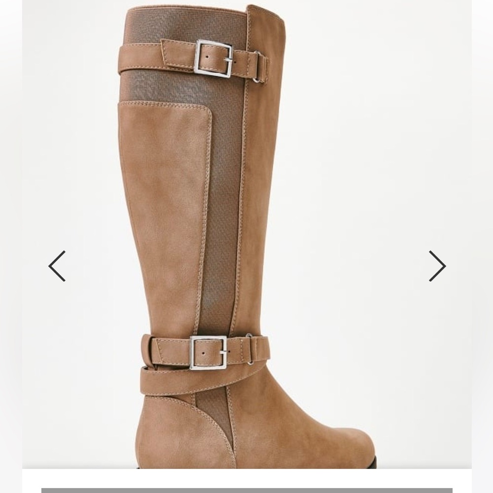 NIB Just Fab Valerie Flat Boot - Picture 3 of 15